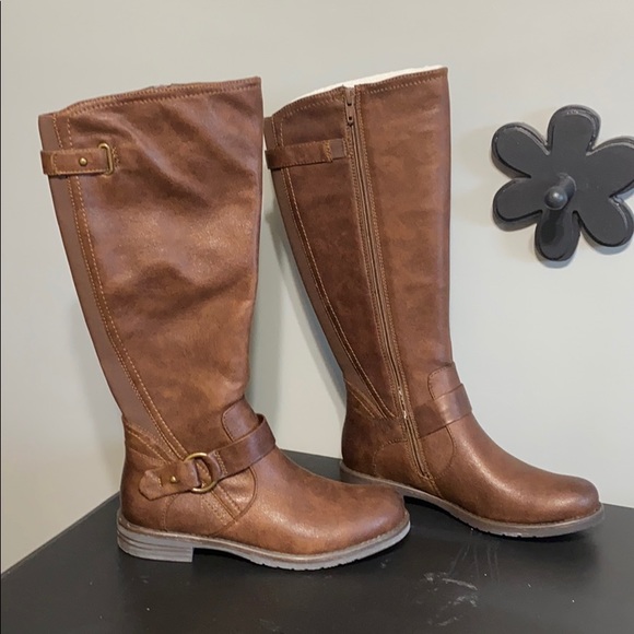 BareTraps Clare Brown Riding Boots - Picture 1 of 3